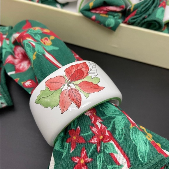 Block Bernarda candlesticks and 4 napkin rings - Picture 2 of 8